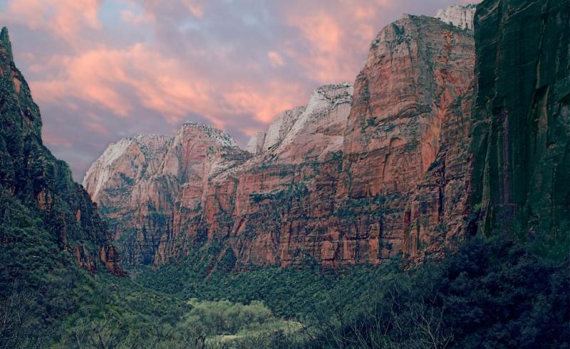 zion canyon presence